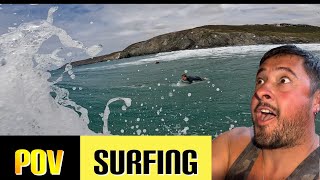 WHAT IT LOOKS LIKE SURFING WAVES POV [upl. by Clarence679]