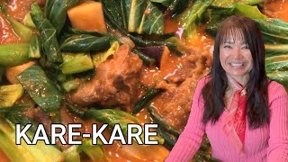 How to Make KARE KARE Oxtail Filipino BEEF Stew Recipe  Easy Version [upl. by Barde]