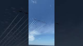 Canadian Snowbirds Squadron Flyby [upl. by Pelpel]