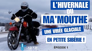 MBDP  Je pars à moto bivouaquer à MOUTHE le village LE PLUS FROID de France [upl. by Avla911]