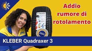 KLEBER Quadraxer 3  Addio rumore di rotolamento [upl. by Karame]