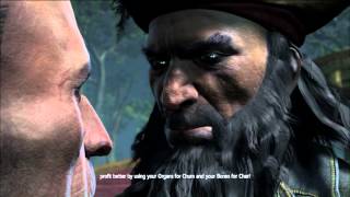 Assassins Creed 4 Blackbeard Scares Hostages [upl. by Ramey801]