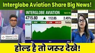 Interglobe Aviation Share Latest News Today 18 October 2024  Interglobe Aviation Share Target [upl. by Margery10]