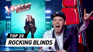 ROCKSTARS turn their Blind Auditions into CONCERTS on The Voice [upl. by Stout]