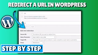 How to Redirect a URL in WordPress [upl. by Noj729]