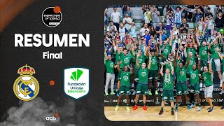 Real Madrid  Unicaja 8090 RESUMEN  Supercopa Endesa 2024 [upl. by Zolnay394]