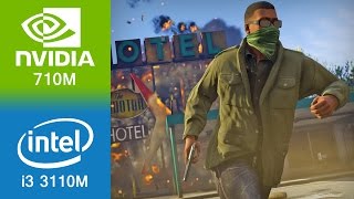 Grand Theft Auto 5 Gameplay i3 3110M  710M [upl. by Stover]