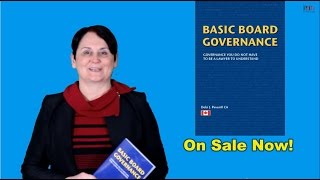 Basic Board Governance Governance you do not have to be a lawyer to understand [upl. by Ayiram550]