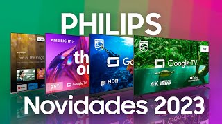 A PHILIPS CHEGA COM TUDO EM 2023 PUG7408  PUG7908  THE ONE 8808 [upl. by Nylzaj]