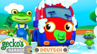 WaschanlagenAbenteuer  90minütige Zusammenstellung｜Geckos Garage Deutsch｜LKW für Kinder 🦎🛠️ [upl. by Lambertson]