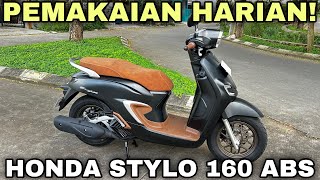 ANTI GREDEG‼️HONDA STYLO 160 ABS BLACK [upl. by Nnahgaem]