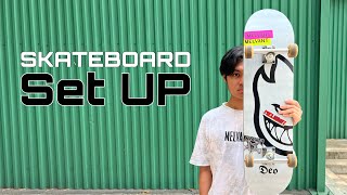 New Skateboard SetUp  Ketika filmer dapet warisan [upl. by Ahsirat]