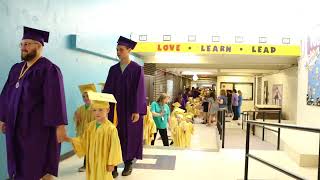 Camdenton High School Class of 2023 march at the Dogwood Elementary School [upl. by Selrhc124]