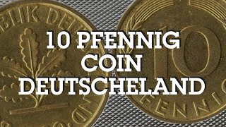 10 Pfennig Coin of Germany Bundesrepublik Deutschland [upl. by Ardnas]