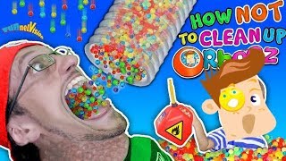 HOW NOT TO DISPOSE of ORBEEZ  Millions Spill DIY Home Depot Fail FUNnel Vision Funny Vlog [upl. by Mcgean]