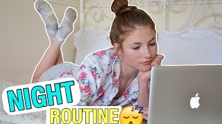 MY SCHOOL NIGHT ROUTINE 2016  Summer  heyitshope xo [upl. by Milissa529]