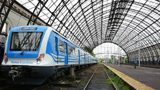 LLEGÓ EL TREN ROCA A LA ESTACIÓN LA PLATA [upl. by Notsirk]