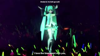 Electric Angel  Hatsune Miku Project DIVA Live  eng subs [upl. by Rebmaed]