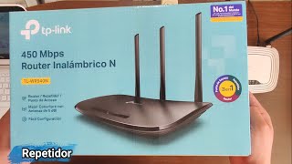 Cómo configurar un Router TPLINK como REPETIDOR WiFi desde el celular [upl. by Ahsinhoj]