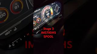 Audi RS3 STAGE 3 IMS750HS quick spool [upl. by Adnouqal]