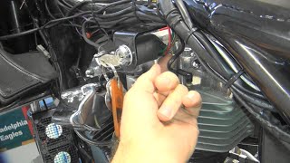 131 1983 fxrt shovelhead dyna ignition timing adj brake repair 197984 FXR FLT harley tatro machine [upl. by Bren867]