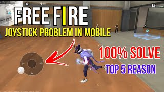 How to solve joystick problem in free fire in mobile  How to fix joystick in free fire in mobile [upl. by Secilu]