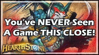 You’ve NEVER Seen A Game THIS CLOSE  Rastakhan’s Rumble Hearthstone [upl. by Amabelle]