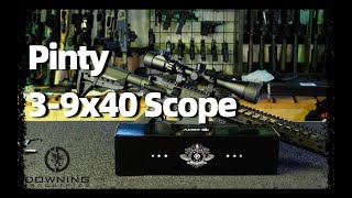 Pinty 3 9x40 Scope With Illuminated Reticle Unboxing [upl. by Tobe]