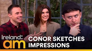 Conor Moores Hilarious José Mourinho Jurgen Klopp amp Tommy Tiernan Impressions  Ireland AM [upl. by Brookner521]