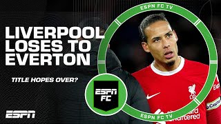 Steve Nicol says Liverpool’s title hopes are OVER after loss to Everton REACTION  ESPN FC [upl. by Erida]