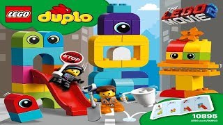 LEGO instructions  DUPLO  10895  Emmet and Lucys Visitors from the DUPLO Planet [upl. by Anabelle160]