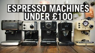 The Best Espresso Machines Under £100 [upl. by Atile]