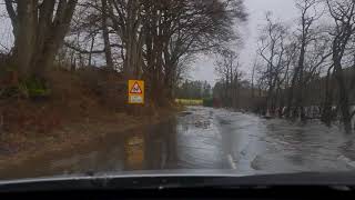 Flooding At Pooley Bridge 24022021 1080p HD [upl. by Attikin]