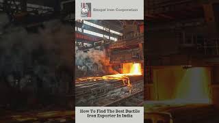 How To Find The Best Ductile Iron Exporter In India [upl. by Olihs]