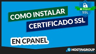 ✅🔒 Cómo INSTALAR Certificado SSL en cPanel【 EL MEJOR TUTORIAL 】▷ [upl. by Assenev723]