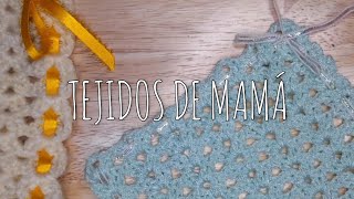 Tejido en crochet Cobija para bebé o niño Dios [upl. by Nason]