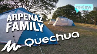 เปรียบเทียบ เต็นท์ Quechua Arpenaz Family 4 41 42 [upl. by Hanad118]