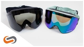 Dragon NFX vs NFX2 Goggles  SportRx [upl. by Ostraw581]