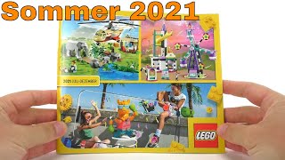 Wir blättern für über 30 Minuten durch den LEGO Sommer Katalog 2021  2 Halbjahr JuliDezember [upl. by Soble728]