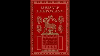 Presentazione nuovo Messale Ambrosiano [upl. by Kronick]