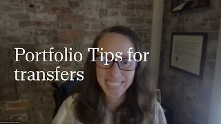 Portfolio Tips for transfers  RISD Undergraduate Admissions  20242025 [upl. by Inotna966]