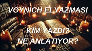 Tarihin En Esrarengiz Kitabı Voynich El Yazması [upl. by Ivah]