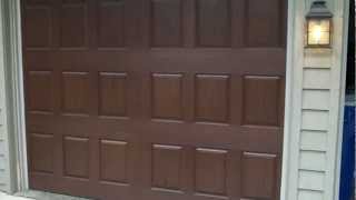 Wayne Dalton 9800 garage door in Western SpringsIL Vertical Panels [upl. by Denae]