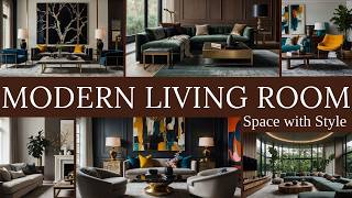 TOP 10 Modern Interior Design for Living Room Transform Your Space with Style 2024 [upl. by Treble]