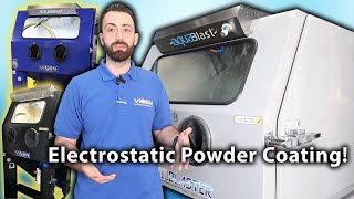 How The ELECTROSTATIC Powder Coating is Applied [upl. by Iover]