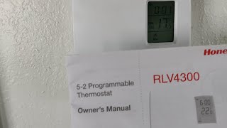 Honeywell RLV4300 Programming and Configuration [upl. by Branden]