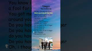 The Cranberries  Linger Lyrics shorts [upl. by Rexana917]