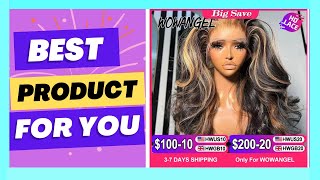 1B27 Highlight Colored Wig 13x6 HD Lace Frontal Human Hair Wig [upl. by Cara]