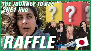 WIN 2NE1 EXCLUSIVE PRIZES 🎟️ VLOG The journey to see 2NE1 live [upl. by Domeniga]