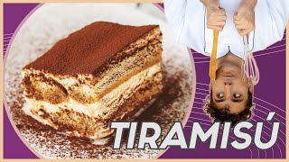 Como hacer tiramisu fácil  Receta autentica de Italia [upl. by Corrine851]